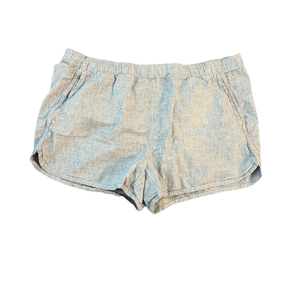 Soma Women’s Shorts XXL  Lounge Pull‎ On Blue White